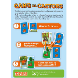 Gang de Castors, Gigamic : Mémoire, bluff et coups fourrés !