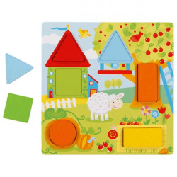 Le loto des couleurs, jeu en bois, Goki