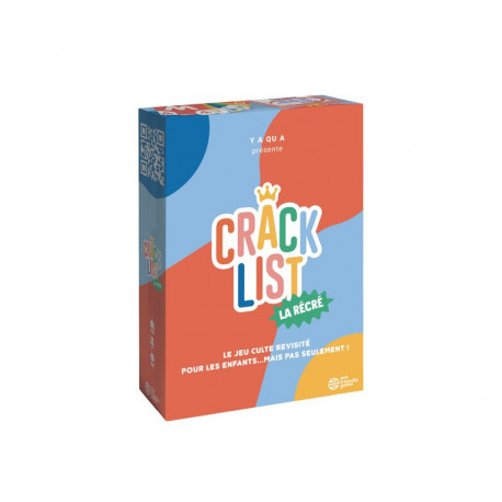 Crack List, la Récré, Yaqua Editions