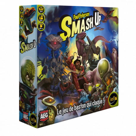 Smash Up, Iello, le jeu de baston qui claque