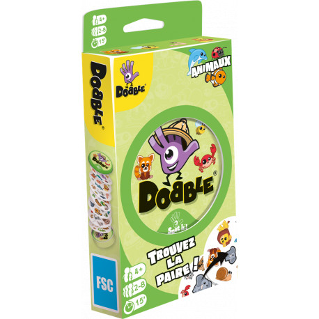 Dobble animaux, Asmodée, blister éco