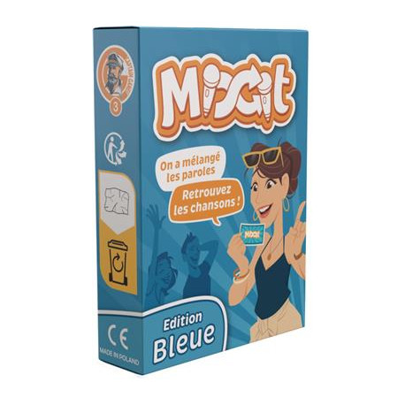 Mixit, version bleue, Captain Games