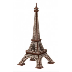 Tour Eiffel, modèle 3D mobile en bois