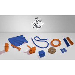 Au creux de ta main, la Boite de Jeu : le jeu de mimes version tactile