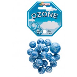 20 billes ozone. Diamètre des billes 1,5 cm et diamètre du calot 2,5 cm
