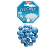 20 billes ozone. Diamètre des billes 1,5 cm et diamètre du calot 2,5 cm