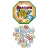 20 billes + calot papillon, Diamètre des billes 1,5 cm et calot 2,5 cm