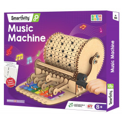 Boite à musique, Music Machine en bois à monter, Smartivity