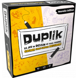 Duplik, Asmodée : Le premier jeu de dessin qui offre enfin une chance de victoire à votre petite sœur !