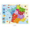 Puzzle Carte de France, 250 pièces, Nathan