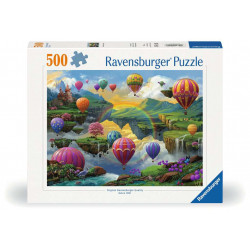 Puzzle Vallée des Montgolfières, Ravensburger, 500 pièces