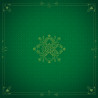 Tapis de jeu, Néoprène, 60 x 60 cm, vert foncé, Multijeux