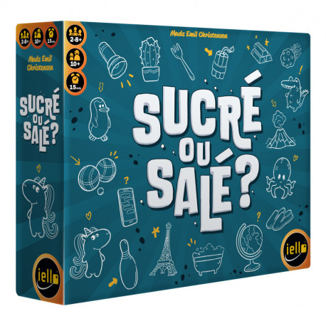 Sucré Salé, Iello, un jeu coopératif dans lequel vous ferez deviner un mot