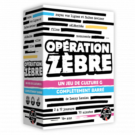 Opération Zèbre, Big Moustache Games