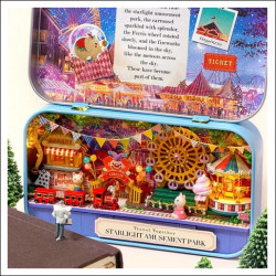 Booknook, boite métal, fête foraine