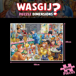 Puzzle Wasgij ! 1000 pcs : le Café
