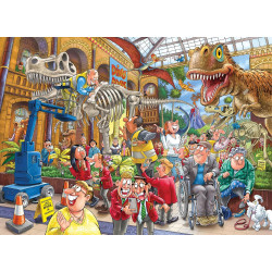Puzzle Wasgij ! 1000 pcs : Panique au Musée