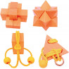 Coffret 4 casse tête en bois, Gigamic, Expert