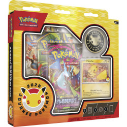 Pokémon, Coffret anniversaire, 3 boosters + 1 carte exclu