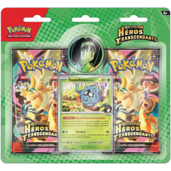Pokémon, Duo Pack, Héros Transcendants, 2 boosters + 1 carte promo + 1 jeton