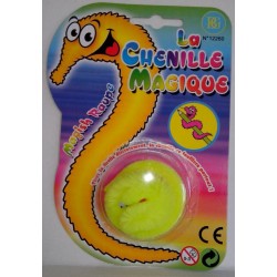 Chenille magique jaune