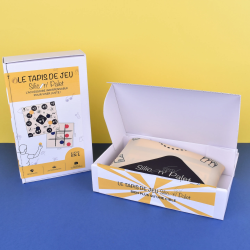 Tapis pour le Silicon Palets, cible et morpion