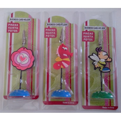 Porte photo décoratif, 12 cm de hauteur