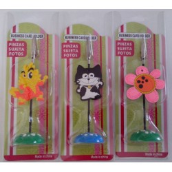 Porte photo décoratif, 12 cm de hauteur