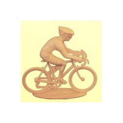 Cycliste rouleur moderne