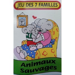 Jeu de 7 familles, animaux, 6 modèles