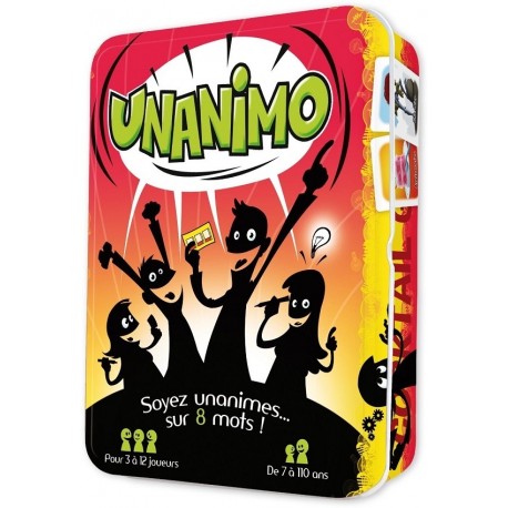 Unanimo, Cocktail Games : un seul conseil... Soyez Unanimes sur 8 mots