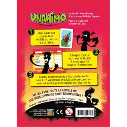 Unanimo, Cocktail Games : un seul conseil... Soyez Unanimes sur 8 mots