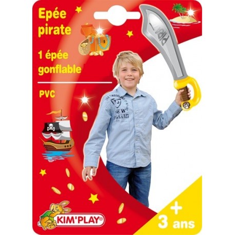 Sabre gonflable pirate 59 cm