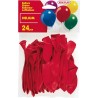 ballons hélium rouge (x24)