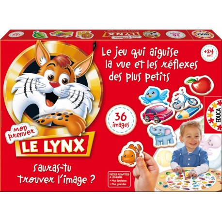 Mon premier lynx, Educa Borras, plus épais et grand pour les petits