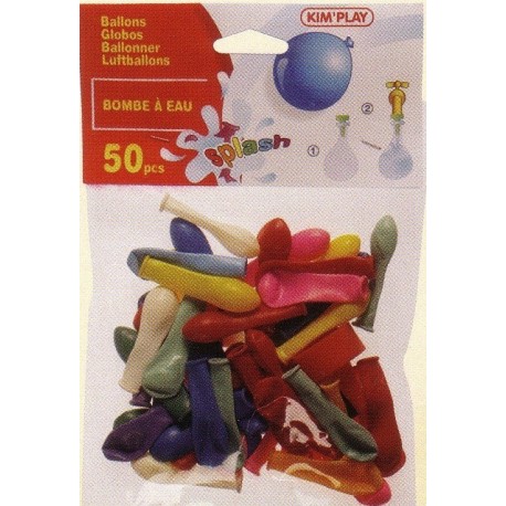 50 bombes à eau + Fileur eau