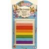Pâte à modeler 8 bâtons de couleurs différentes (8 cm x 1 cm)
