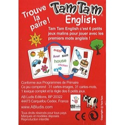 Tam Tam, Anglais, les premiers mots, AB Ludis