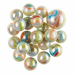 20 billes + calot Panamericain, diamètre bille 16 mm et calot 25 mm