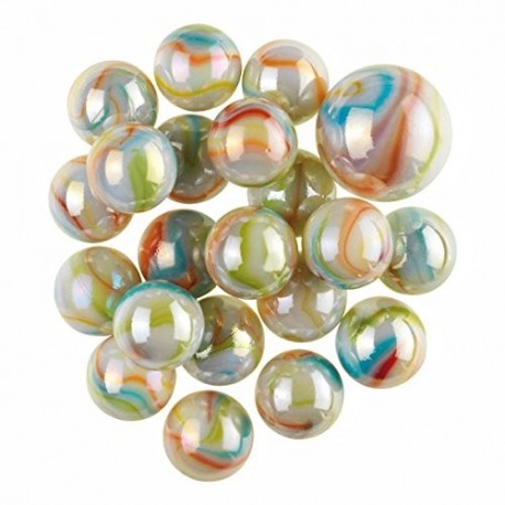 20 billes + calot Panamericain, diamètre bille 16 mm et calot 25 mm