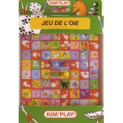 Jeu de l'Oie, format voyage, Plateau et boite plastique
