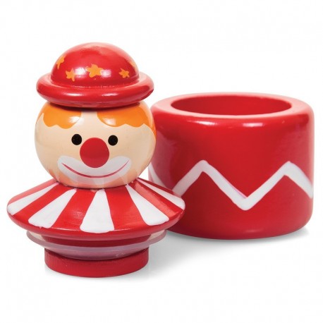 Boite à dents clown, rouge