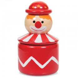 Boite à dents clown, rouge