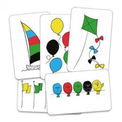Crazy Cups, Gigamic : réaliser le plus vite possible la suite représentée sur la carte !