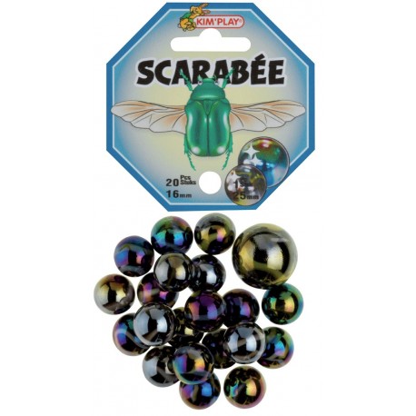 20 billes + 1 calot Scarabée