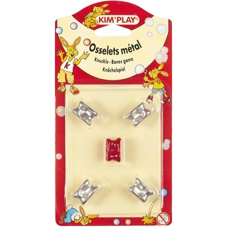 5 osselets métal : un jeu des années 80, toujours aussi à la mode