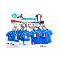 Porte clé maillot de foot, équipe de France