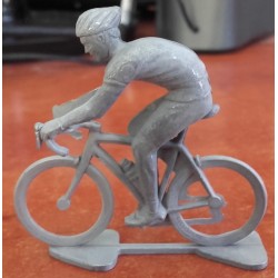 Cycliste métal brut rouleur moderne, 1/32