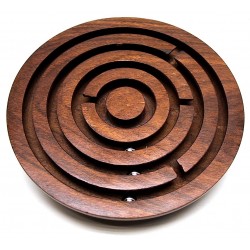 Labyrinthe jeu de patience en bois