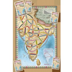 Les Aventuriers du Rail, extension Inde / Suisse, Days of Wonder